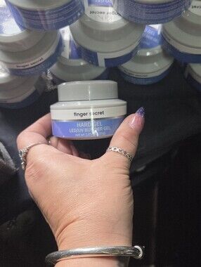 Finger Secret Hard Gel LED/UV Builder Gel - Blue Label